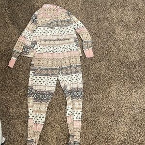 Woman’s Secret treasures pajama outfit.